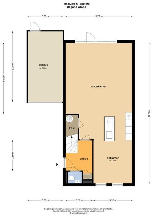 Maaiveld 6, Nijkerk plattegrond-35