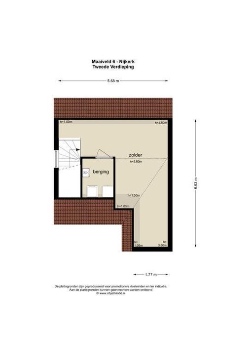 Maaiveld 6, Nijkerk plattegrond-35