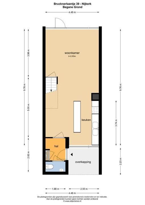 Brucknerlaantje 39, Nijkerk plattegrond-27