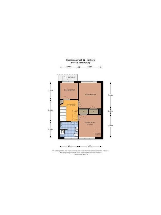 Bagijnenstraat 12, Nijkerk plattegrond-42