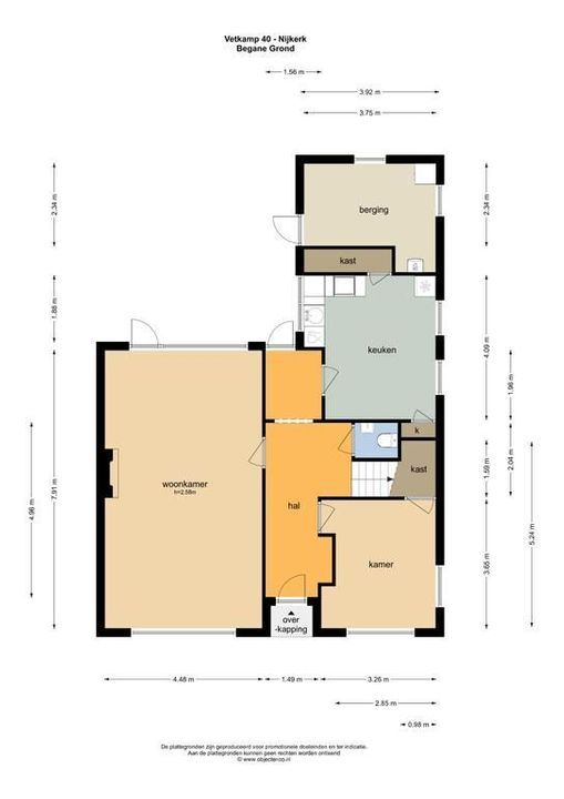 Vetkamp 40, Nijkerk plattegrond-40