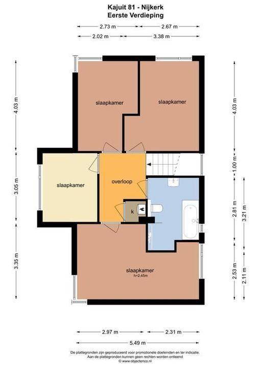 Kajuit 81, Nijkerk plattegrond-46