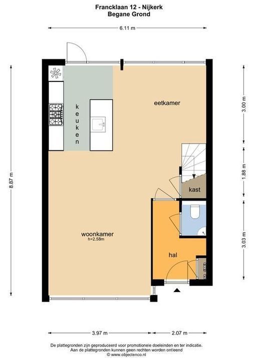 Francklaan 12, Nijkerk plattegrond-41