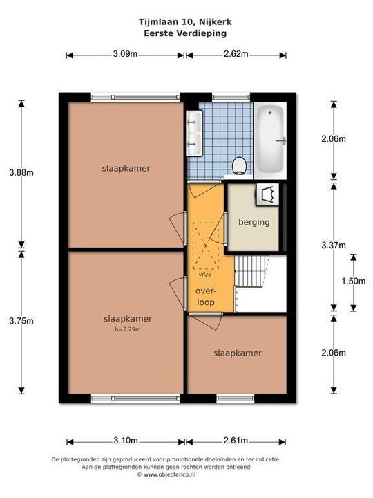Tijmlaan 10, Nijkerk plattegrond-32