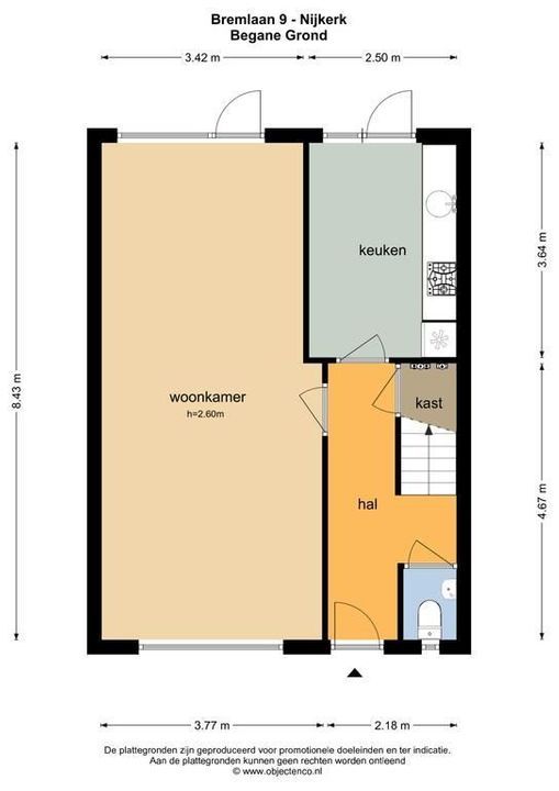 Bremlaan 9, Nijkerk plattegrond-34