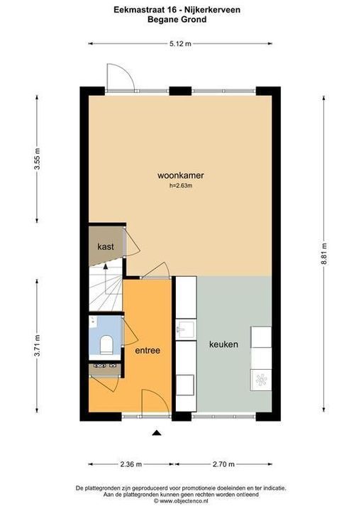 Eekmastraat 16, Nijkerkerveen plattegrond-36