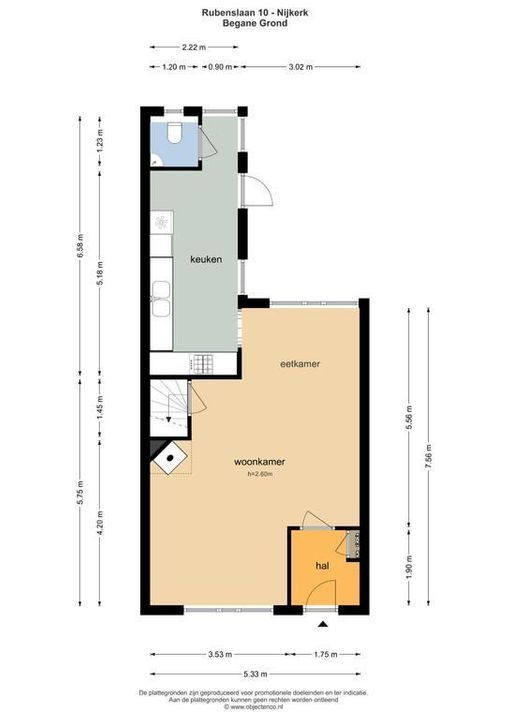 Rubenslaan 10, Nijkerk plattegrond-41