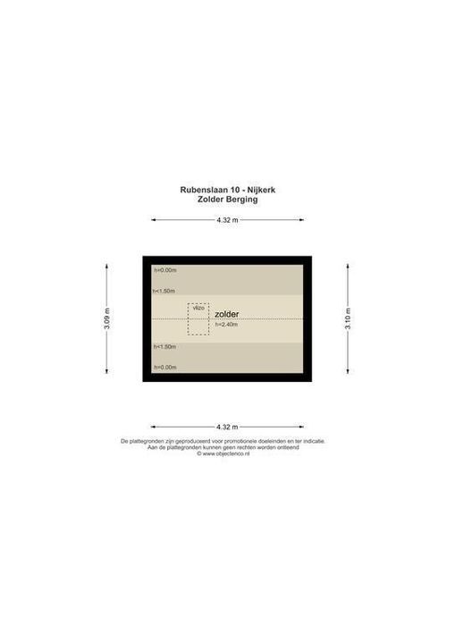 Rubenslaan 10, Nijkerk plattegrond-41