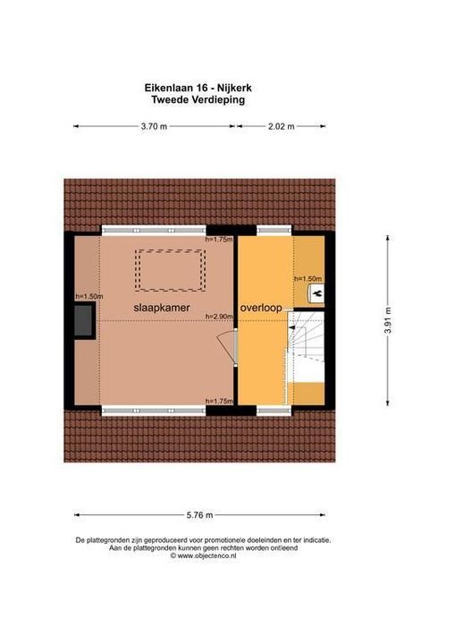 Eikenlaan 16, Nijkerk plattegrond-35