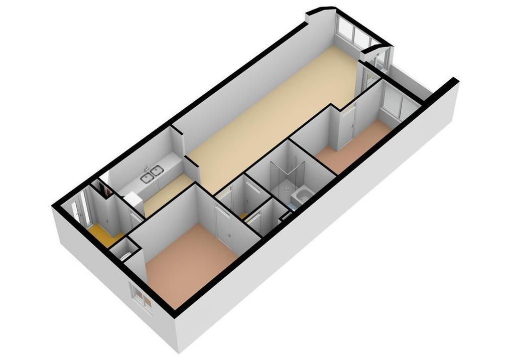 Frieswijkstraat 73, Nijkerk plattegrond-32