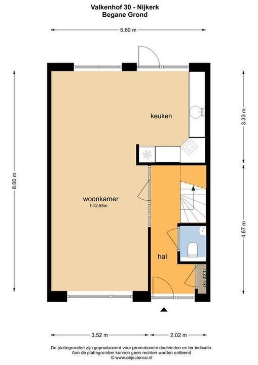 Valkenhof 30, Nijkerk plattegrond-39