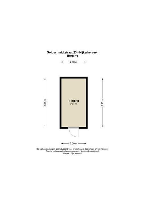 Goldschmidtstraat 23, Nijkerkerveen plattegrond-48