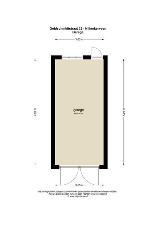 Goldschmidtstraat 23, Nijkerkerveen plattegrond-48