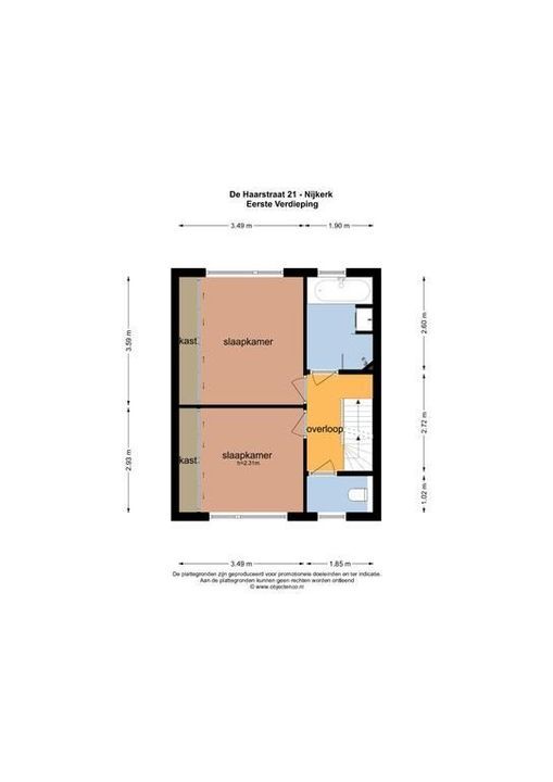 De Haarstraat 21, Nijkerk plattegrond-48