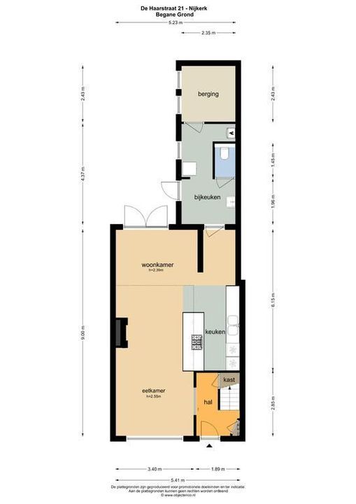 De Haarstraat 21, Nijkerk plattegrond-48