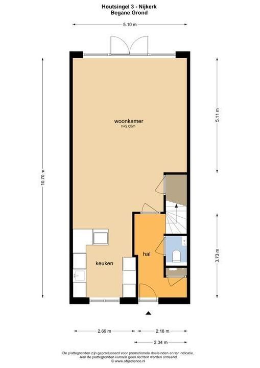 Houtsingel 3, Nijkerk plattegrond-38