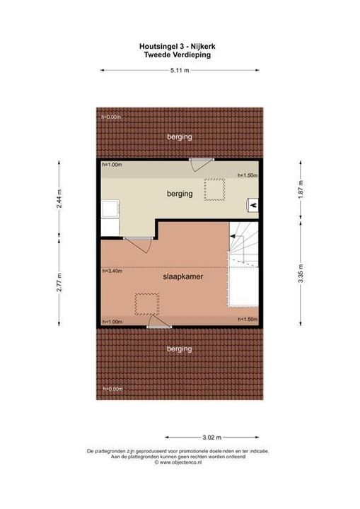 Houtsingel 3, Nijkerk plattegrond-38