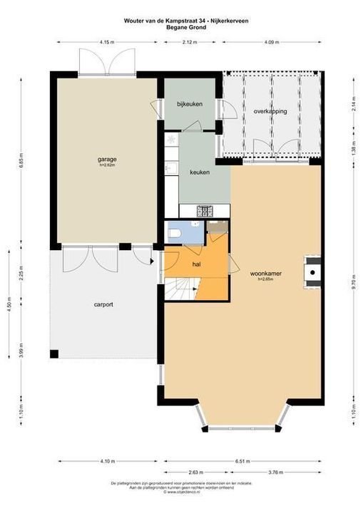 Wouter van de Kampstraat 34, Nijkerkerveen plattegrond-42