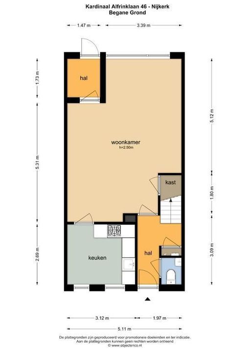 Kardinaal Alfrinklaan 46, Nijkerk plattegrond-30