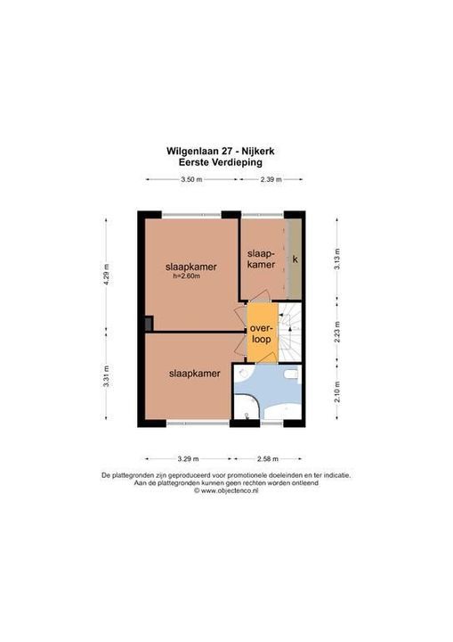Wilgenlaan 27, Nijkerk plattegrond-32
