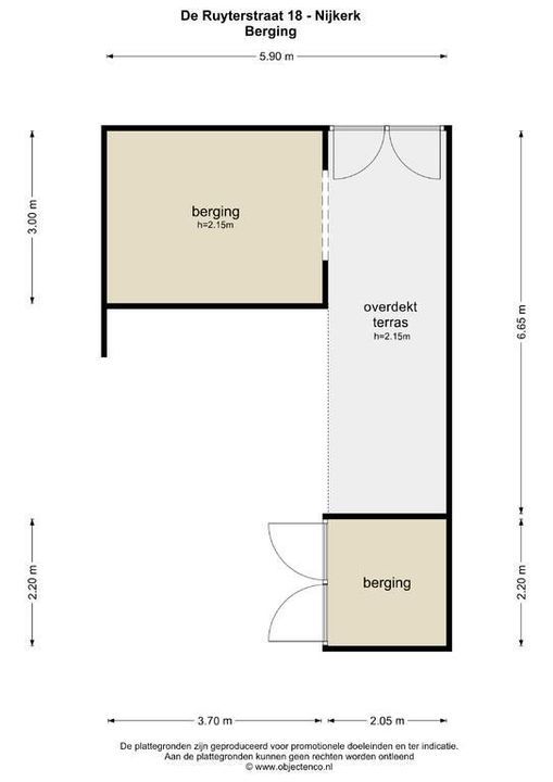 De Ruyterstraat 18, Nijkerk plattegrond-30