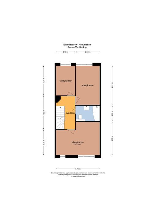 Elzenlaan 19, Hoevelaken plattegrond-37