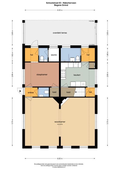 Schoolstraat 63, Nijkerkerveen plattegrond-45