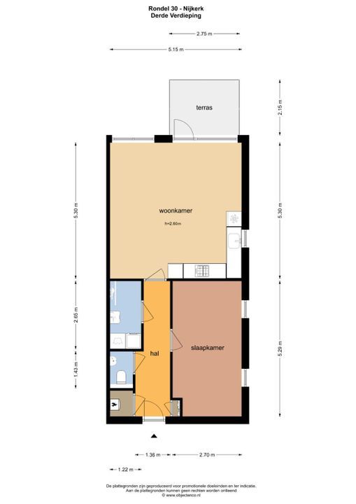 Rondel 30, Nijkerk plattegrond-28