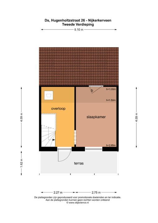 Ds. Hugenholtzstraat 26, Nijkerkerveen plattegrond-37