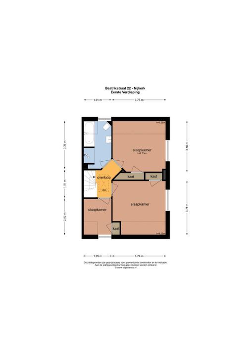 Beatrixstraat 22, Nijkerk plattegrond-32