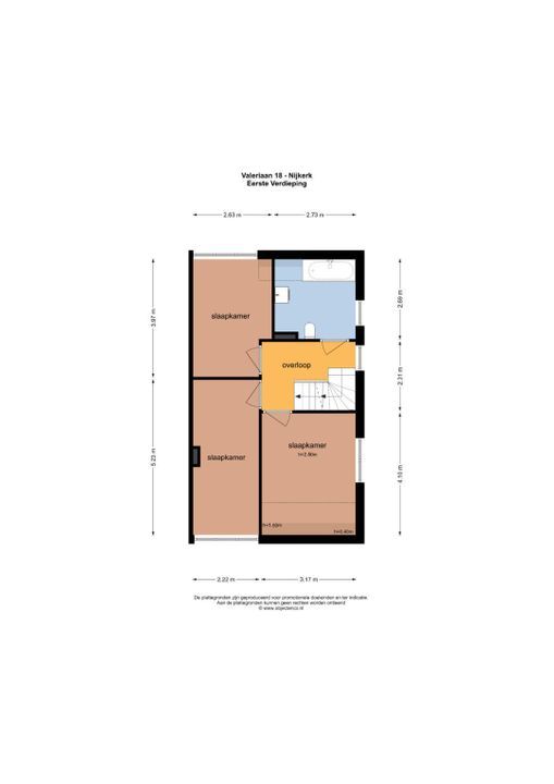 Valeriaan 18, Nijkerk plattegrond-38