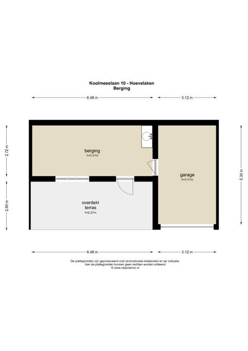Koolmeeslaan 10, Hoevelaken plattegrond-33