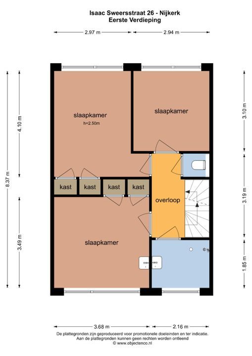 Isaac Sweersstraat 25, Nijkerk plattegrond-35