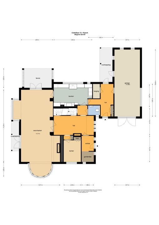 Coltoflaan 13, Nijkerk plattegrond-65