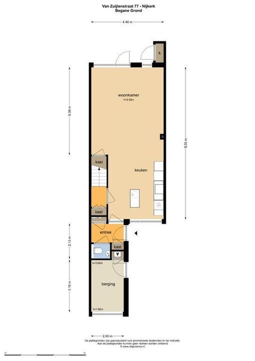 Van Zuijlenstraat 77, Nijkerk plattegrond-30