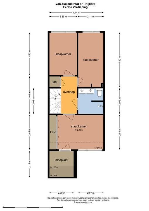 Van Zuijlenstraat 77, Nijkerk plattegrond-30