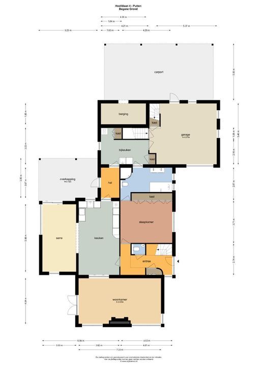 Hoofdlaan 4, Putten plattegrond-42