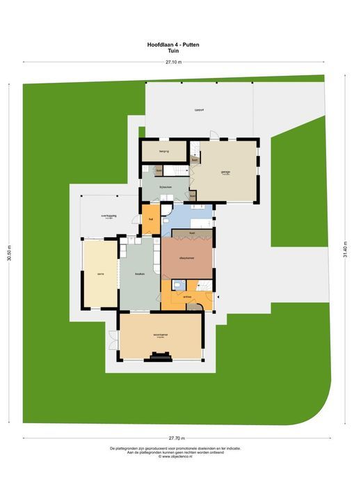 Hoofdlaan 4, Putten plattegrond-42