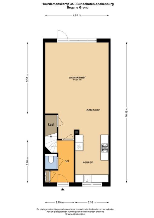 Huurdemanskamp 35, Bunschoten-Spakenburg plattegrond-30