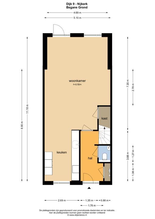 Dijk 9, Nijkerk plattegrond-28