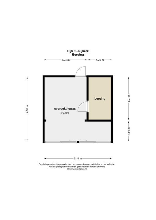 Dijk 9, Nijkerk plattegrond-28