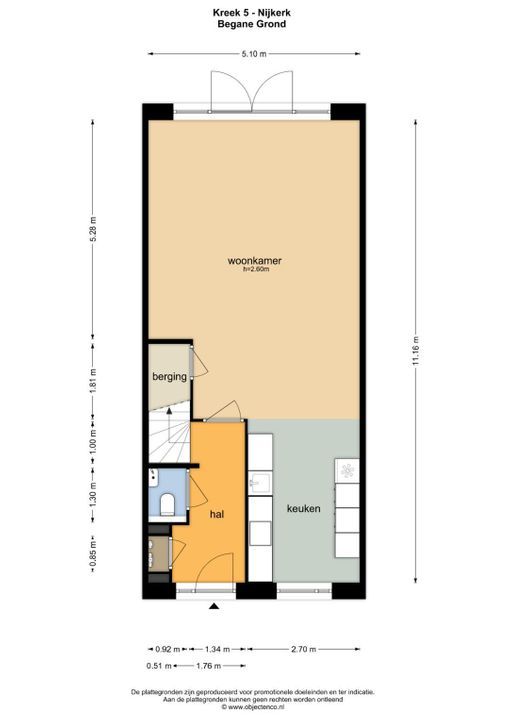 Kreek 5, Nijkerk plattegrond-43