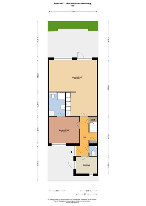Polstraat 31, Bunschoten-Spakenburg plattegrond-24