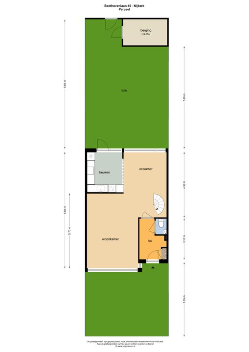 Beethovenlaan 45, Nijkerk plattegrond-8