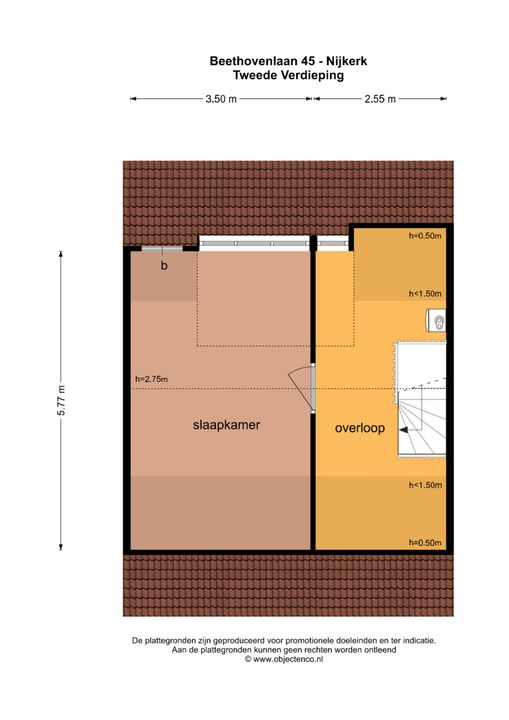 Beethovenlaan 45, Nijkerk plattegrond-8