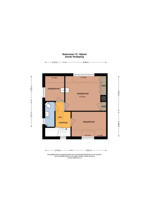 Berkenlaan 12, Nijkerk plattegrond-45