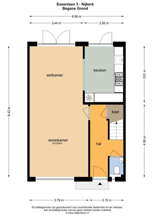 Essenlaan 3, Nijkerk plattegrond-35