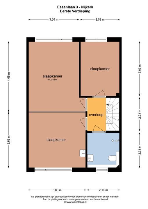 Essenlaan 3, Nijkerk plattegrond-35