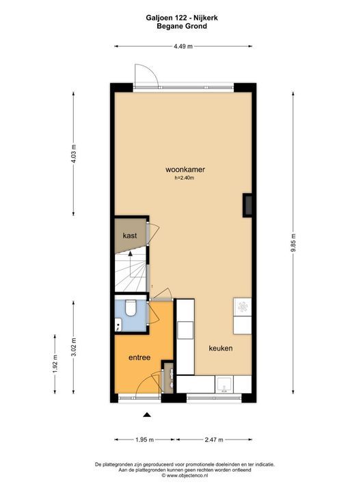 Galjoen 122, Nijkerk plattegrond-39