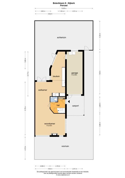 Boterbloem 8, Nijkerk plattegrond-42